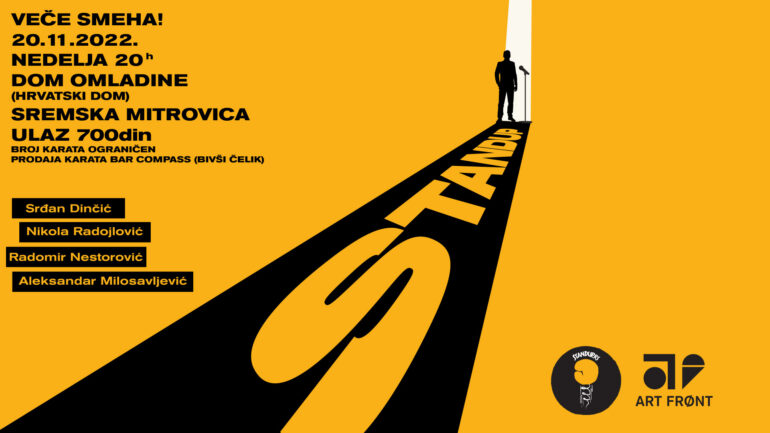 Veče smeha – Stand-up u Sremskoj Mitrovici