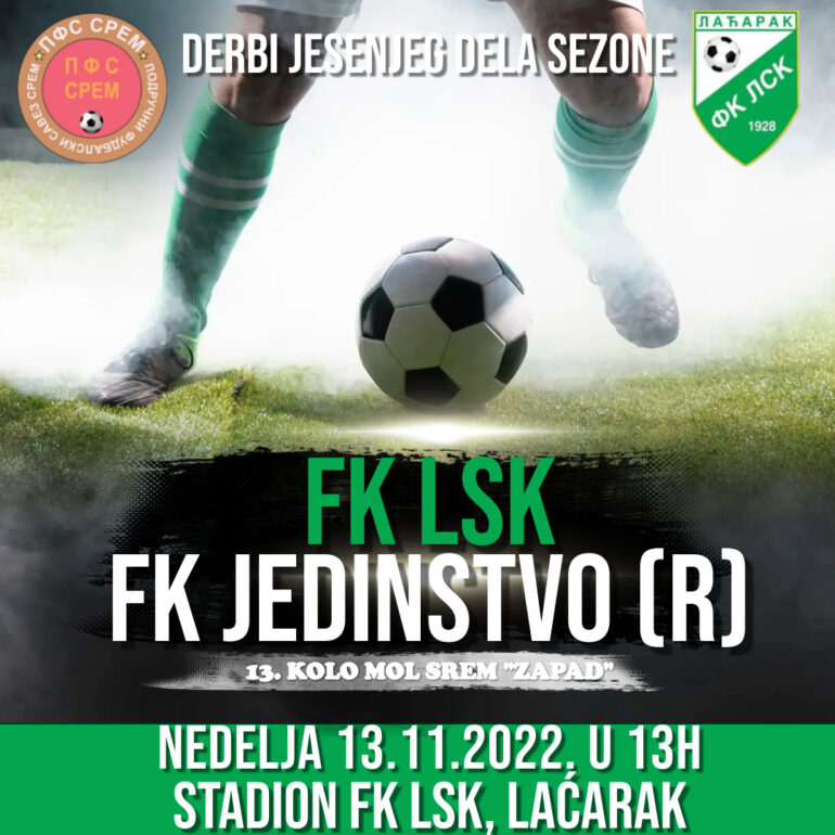 Laćarci dočekuju Rumljane: „LSK“ protiv „Jedinstva“