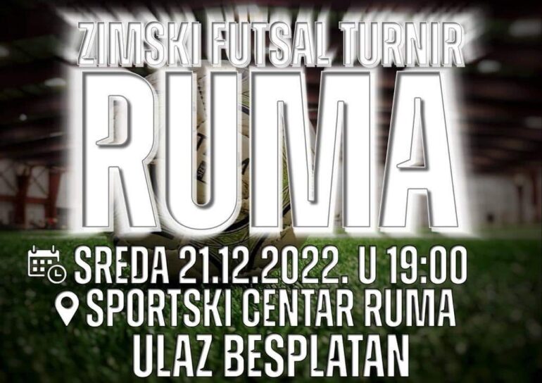 Posle sedam godina futsal turnir ponovo u Rumi