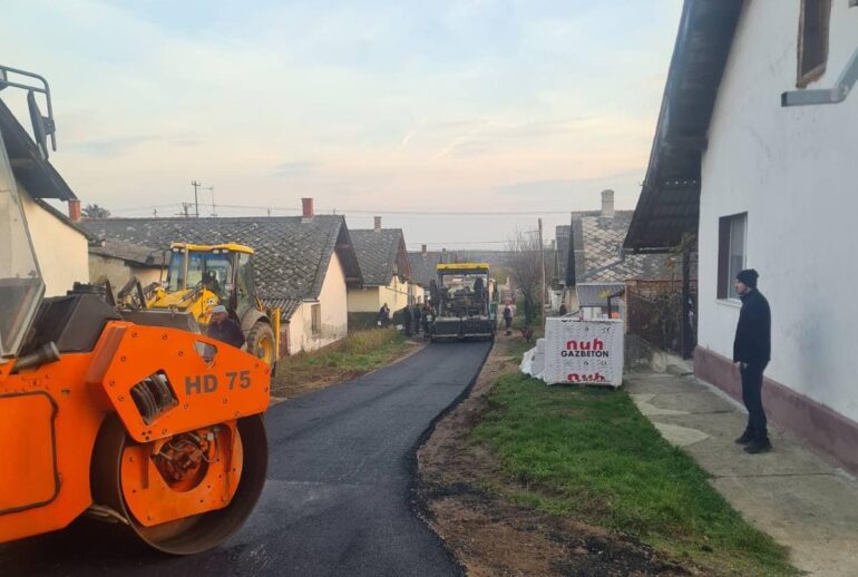 Asfaltiranje nekoliko vrdničkih ulica