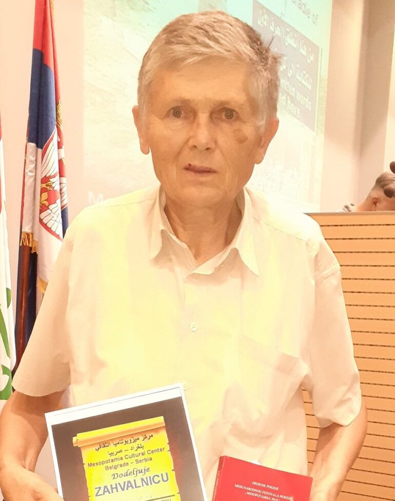 SLOBODAN CVITKOVIĆ, PENZIONER I KNJIŽEVNIK IZ ŠIDA