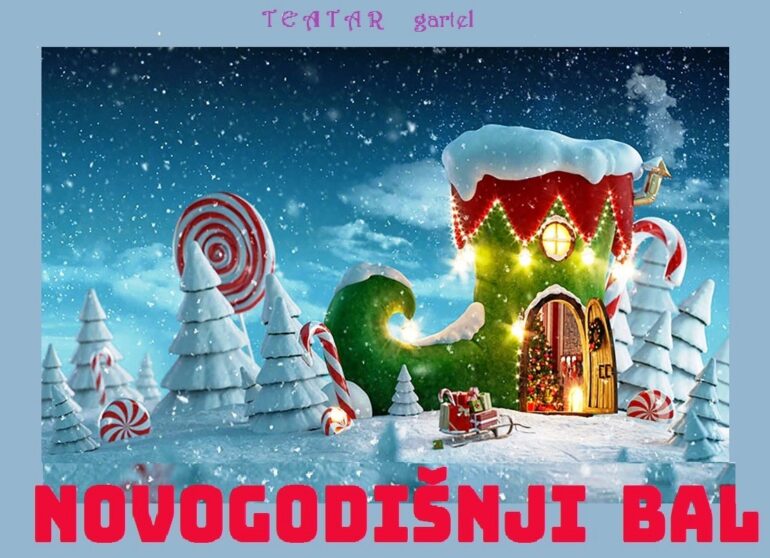 Predstava „Novogodišnji bal“ pred mitrovačkim mališanima
