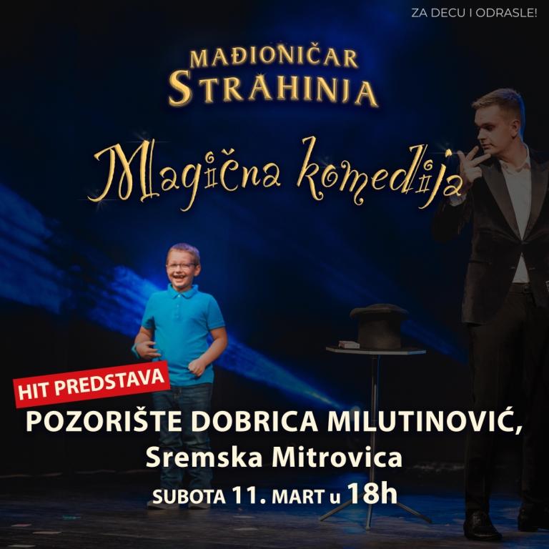 „Mađioničar Strahinja: Magična komedija“ u mitrovačkom pozorištu
