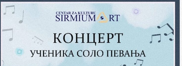 Koncert učenika solo pevanja