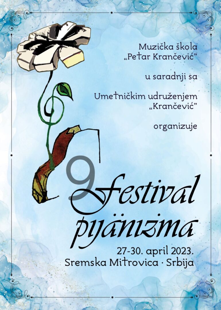 9. Festival pijanizma u Sremskoj Mitrovici