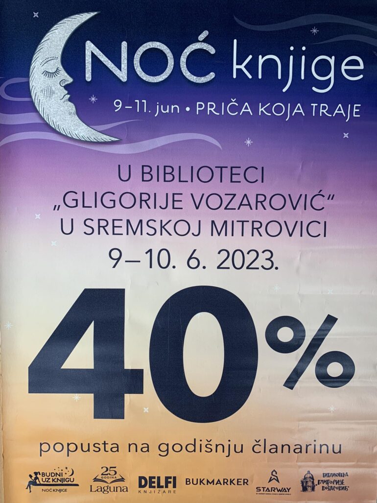 Popust na članarinu u mitrovačkoj biblioteci
