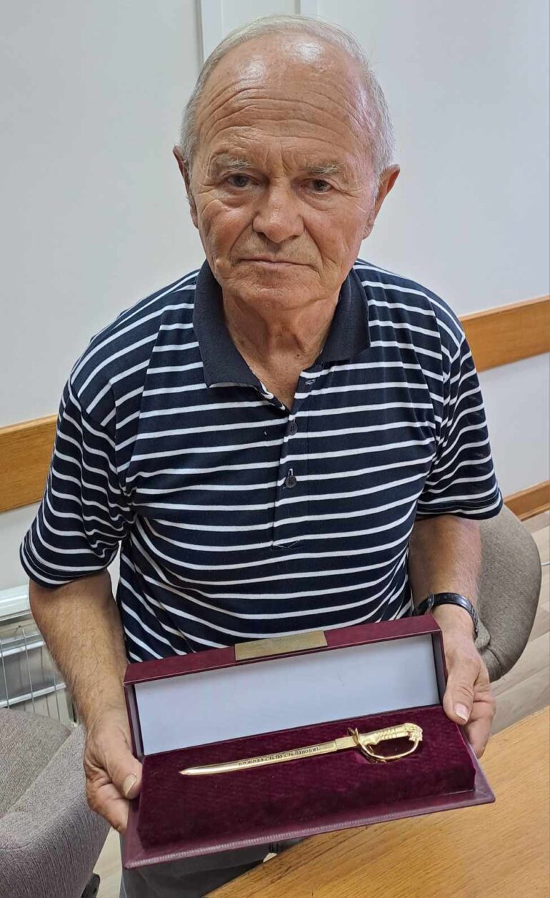 Priznanje za Savu Grujičića