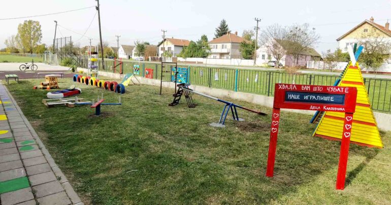 Zajedničkim radom do novog dečijeg igrališta