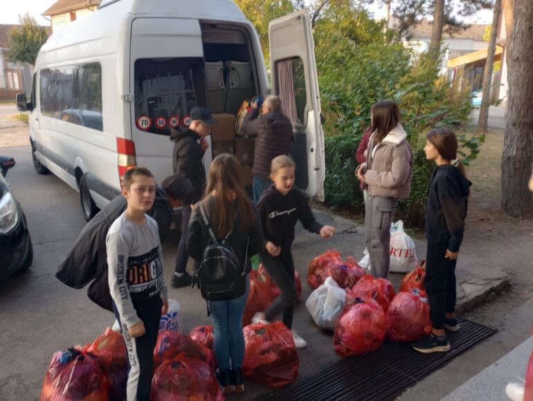 Pomoć za novosadsko Svratište