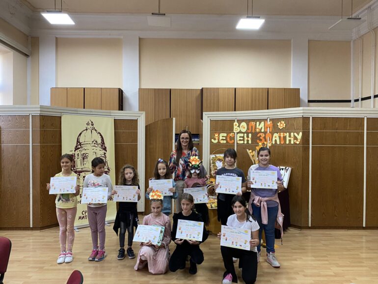 Radionica „Volim jesen zlatnu“ za najmlađe školarce