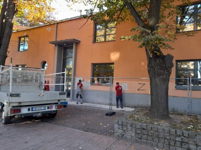 Počela rekonstrukcija fasade Кulturnog centra