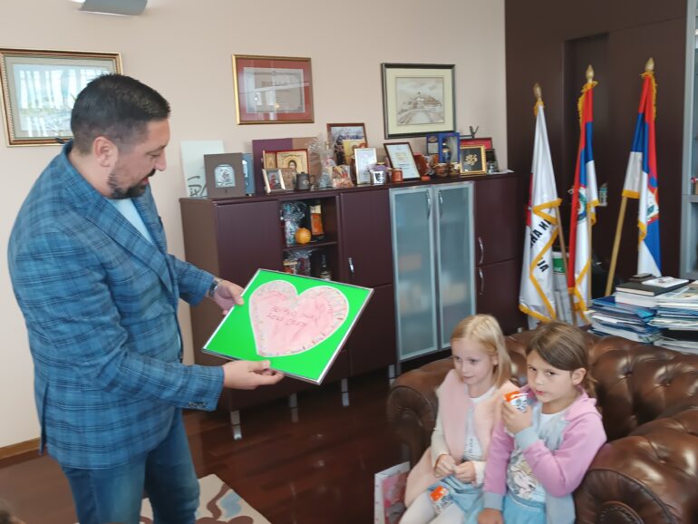 Dečija nedelja u predsedikovom kabinetu