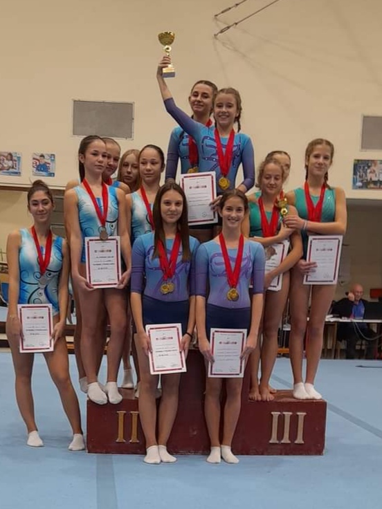 Gimnastičarke Sokolskog društva iz Sremske Mitrovice prvoplasirane na Kupu Vojvodine