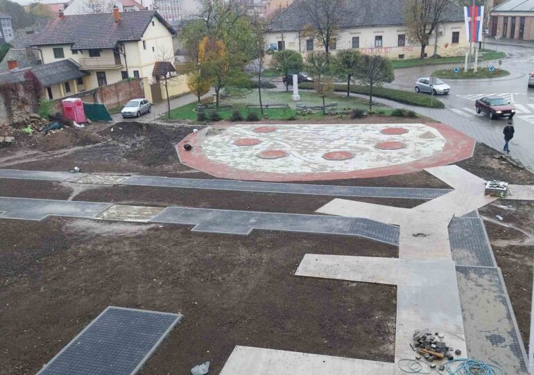 Uređuje se plato ispred Muzeja Srema, završena istraživanja Lokaliteta 85