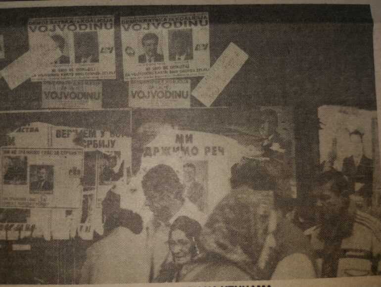 NEKAD U SREMSKIM (1993): I behu izbori…