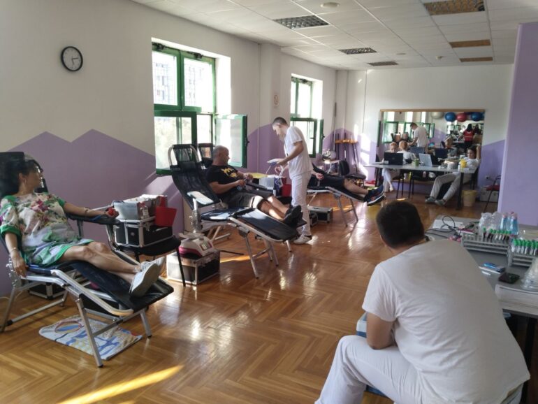 Akcija dobrovoljnog davanja krvi u Beočinu