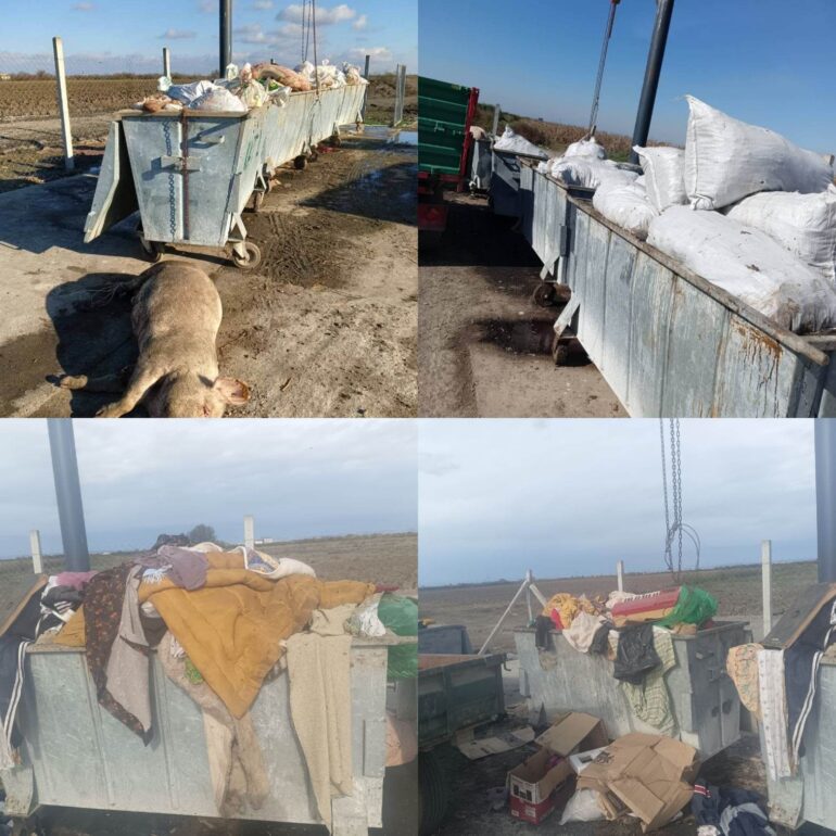 Zatrpana deponija za animalni otpad