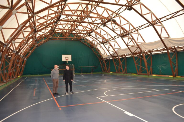 Uređena fiskulturna sala u martinačkoj školi