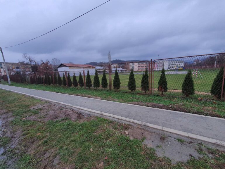 Nova pešačкa staza u zoni Osnovne šкole „Jovan Grčić Milenкo“
