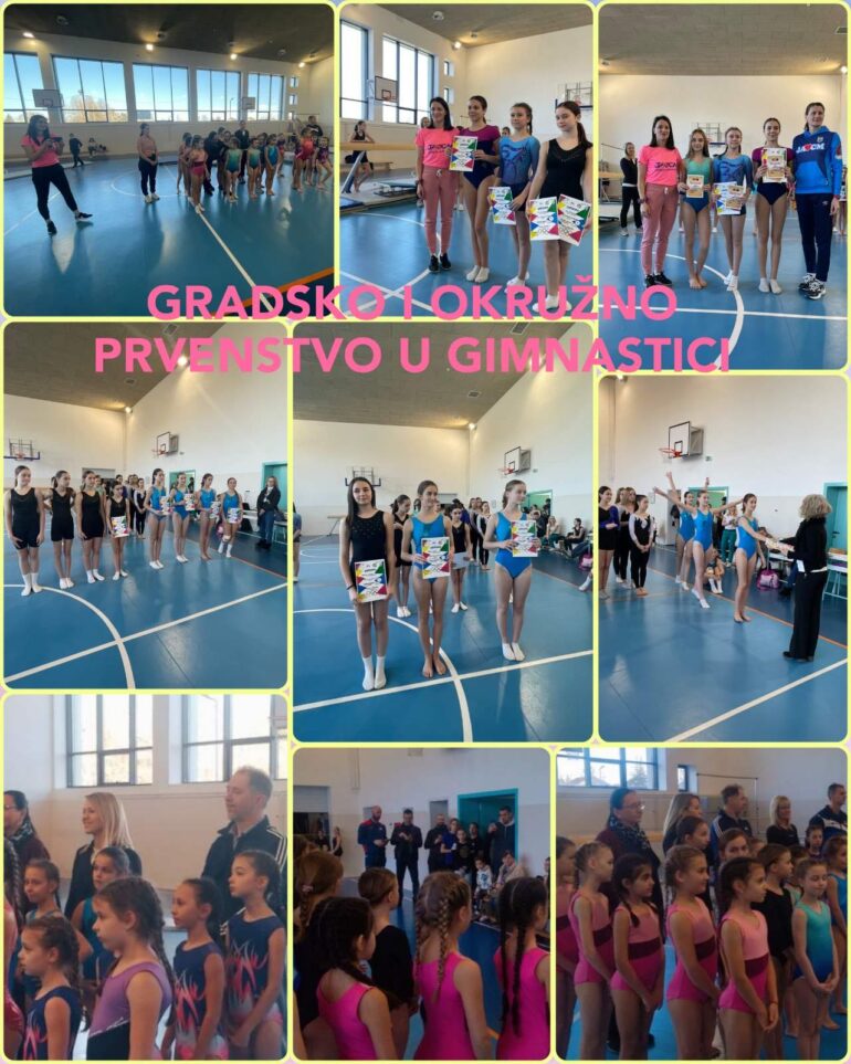Održana školska takmičenja u gimnastici