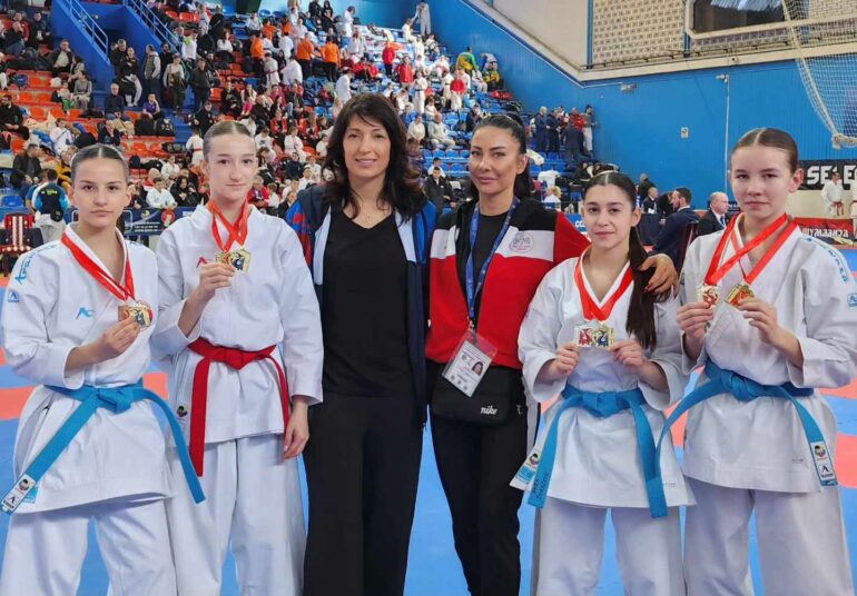 Preko 20 medalja na dva takmičenja za Karate klub Srem