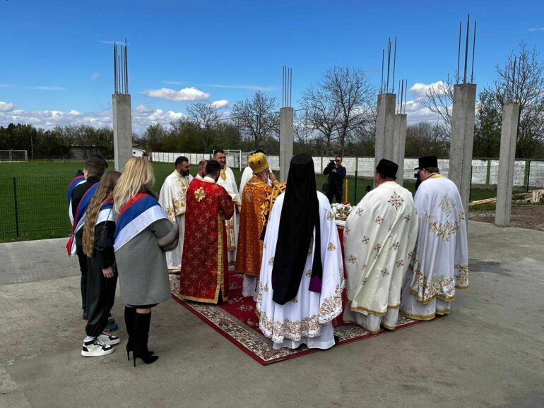 Osveštani temelji Svetosavskog doma