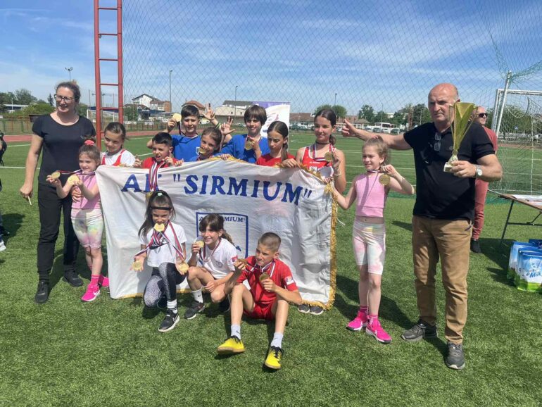 Još jedan uspešan vikend iza atletičara „Sirmiuma“