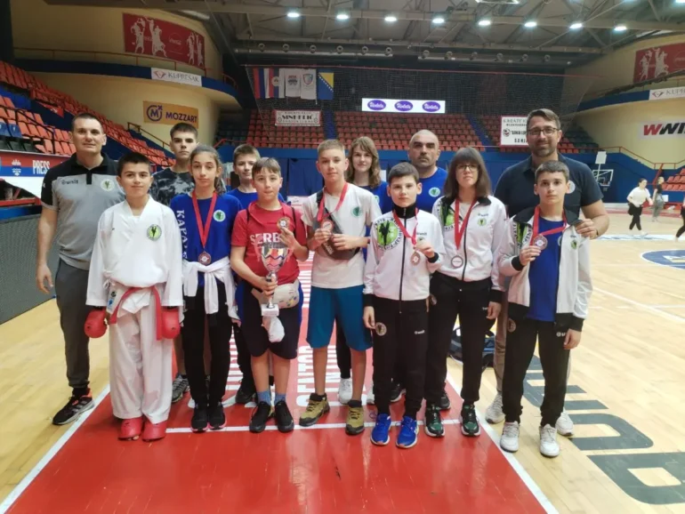 Karatisti „Železničara“ uspešni na Međunarodnom turniru “Banjaluka open 2024.“