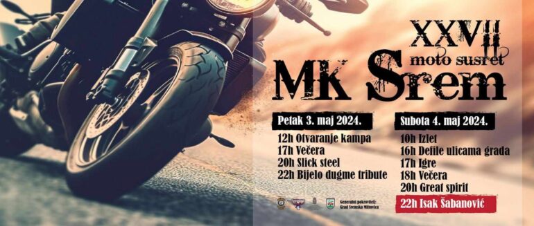 Moto skup prvog vikenda u maju