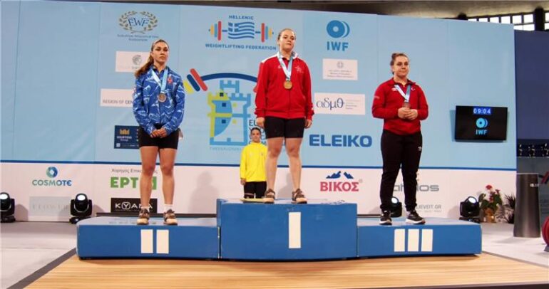 Una Kranjc iz Iriga vicešampionka Evrope u dizanju tegova