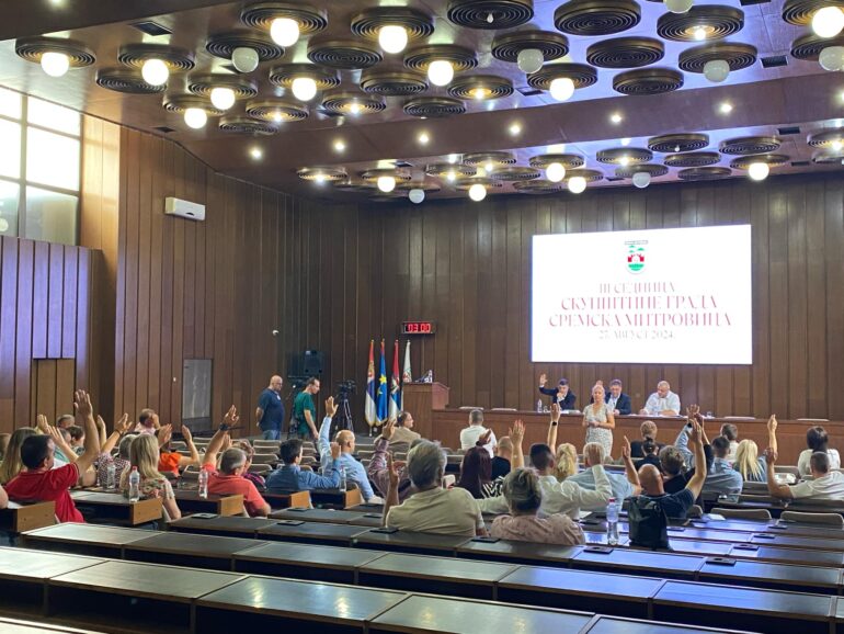 Dopuna dnevnog reda 4. sednice Skupštine Grada Sremska Mitrovica 