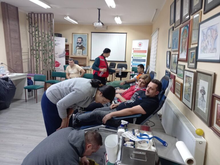Akcija davalaštva krvi u Šidu 19. decembra
