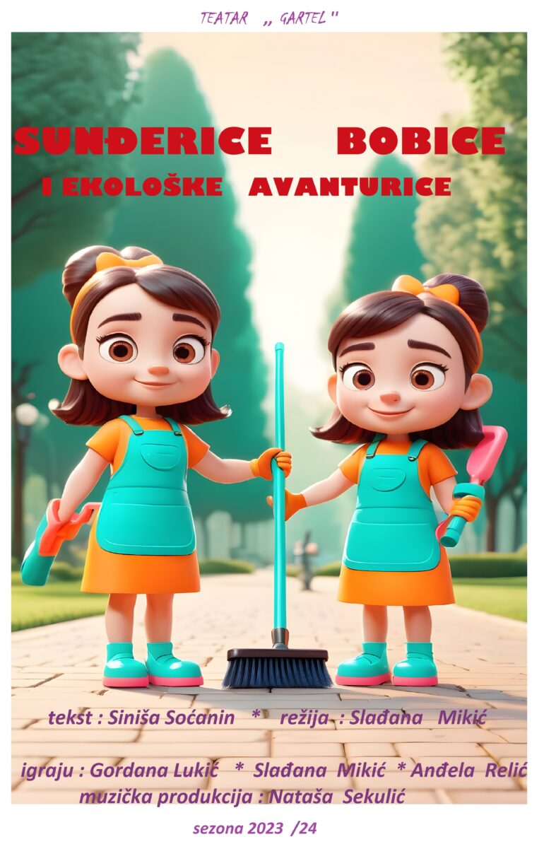 Predstava za najmlađe „Sunđerice Bobice i ekološke avanturice“