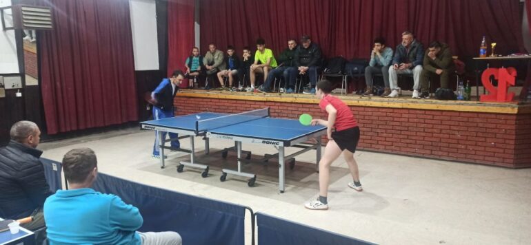 Ekipa Gen. Spineri pobednik Gradske rekreativne stonoteniske lige