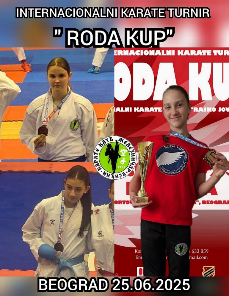 Medalje za Železničar na Roda kupu