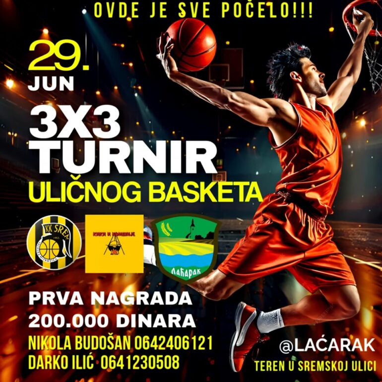 BASKET SE VRAĆA KUĆI: Laćarak spreman za 3×3 turnir