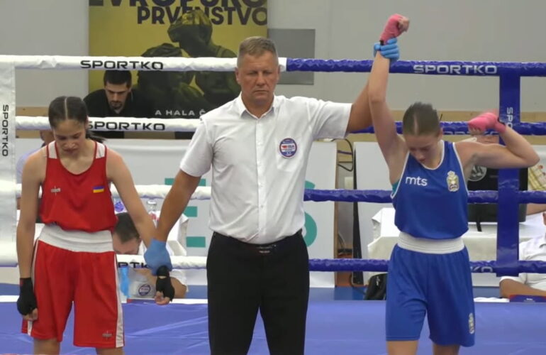 MIA TOPIĆ, EVROPSKA ŠAMPIONKA U BOKSU – Pesnica za pobedu