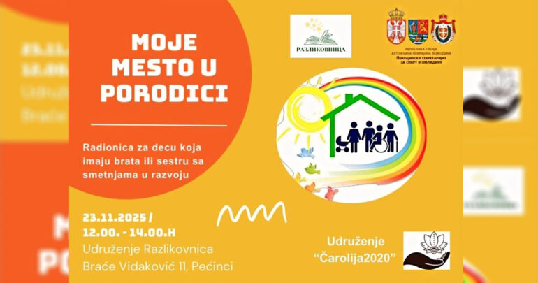 Dve radionice za celu porodicu u Pećincima