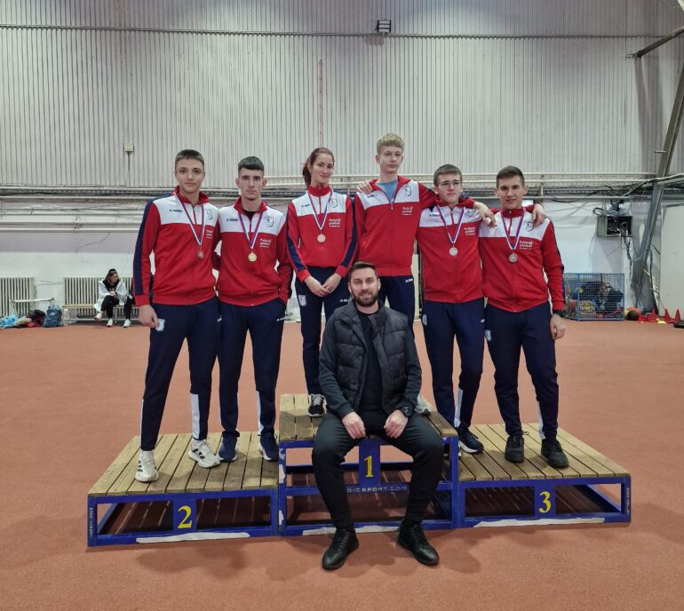 Osam medalja za atletičare Sirmiuma na Prvenstvu Vojvodine