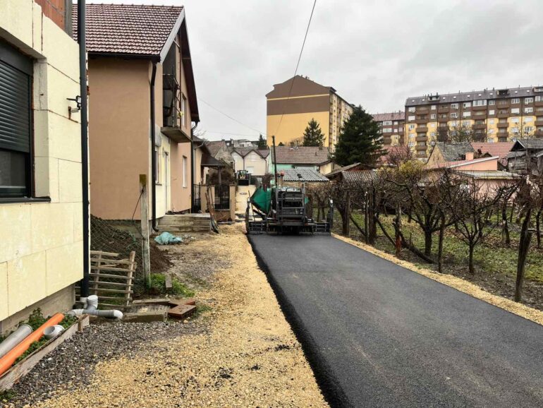 Uređenje ulice na zahtev meštana