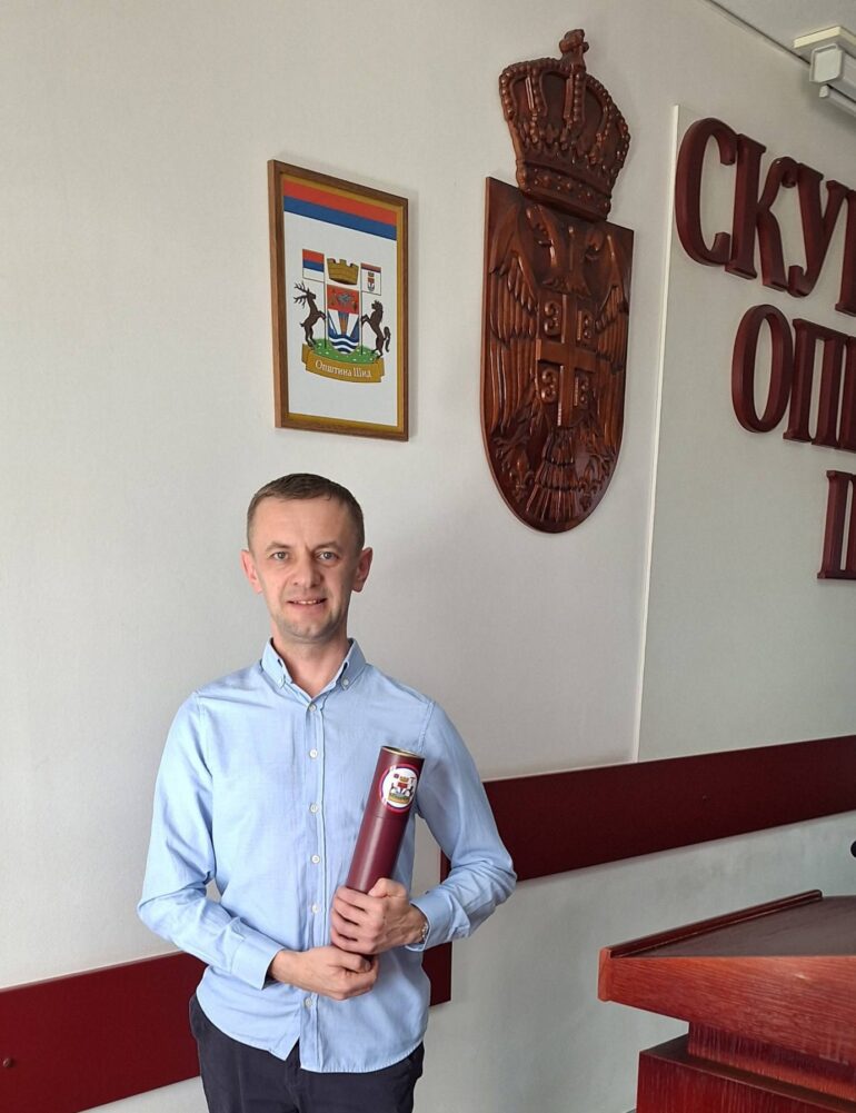 Profesor Zdenko Lazor dobitnik Svetosavske povelje