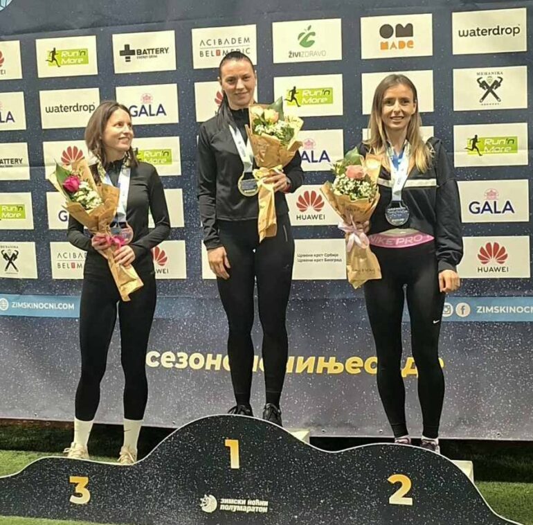 Uspešan vikend za AK Srem: Četiri takmičenja, devet medalja