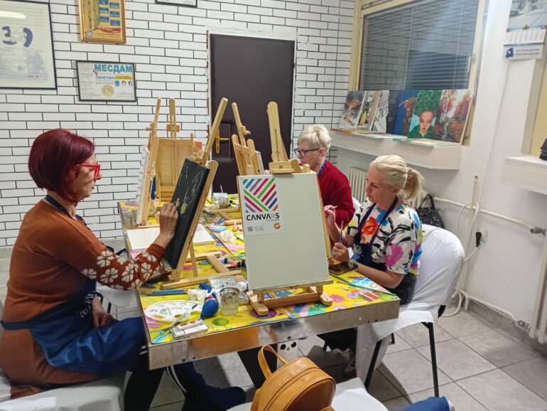 Likovna radionica “Bljesak u oku žene”