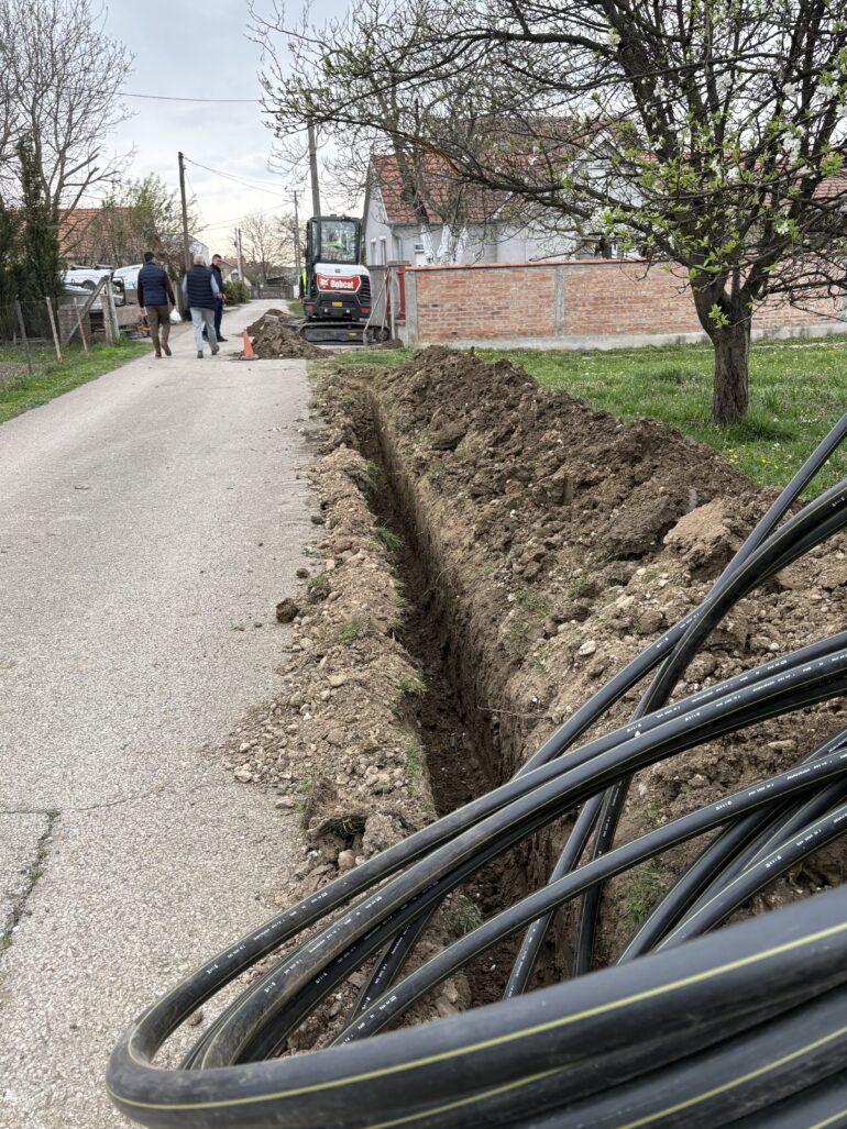 Nova investicija JP „Srem-gas“: Izgradnja gasne mreže u Krivaji