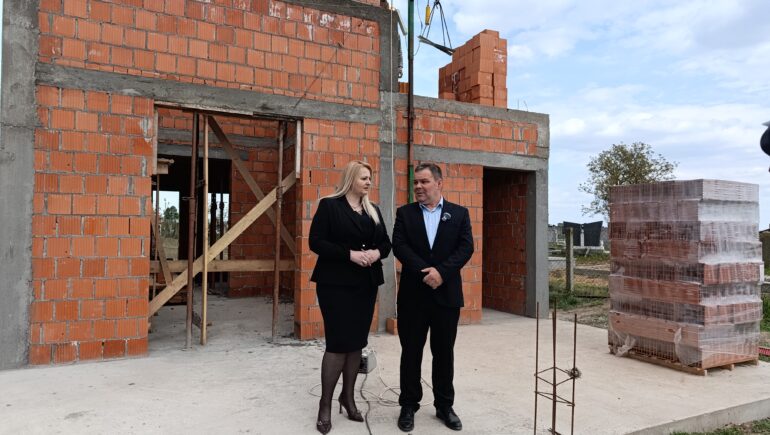 Izgradnja kapele na seoskom groblju u Stejanovcima