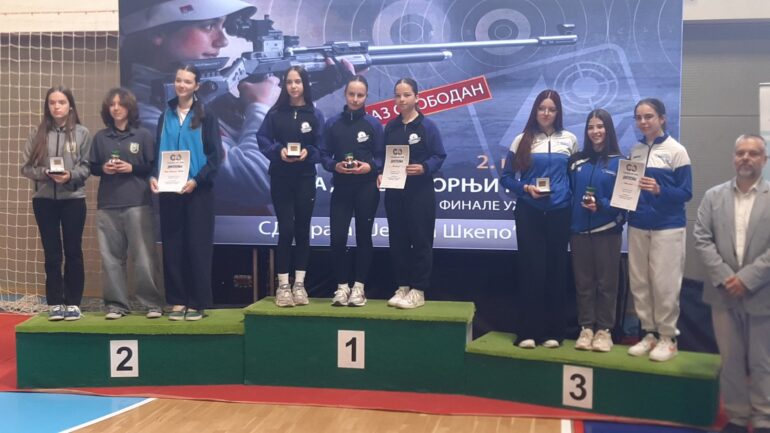Strelkinje Jedinstva ponovo na pobedničkom postolju