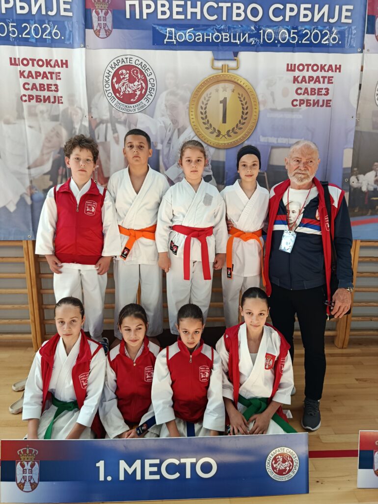 Karatisti „Senseia“ izborili 11 medalja na Prvenstvu Srbije