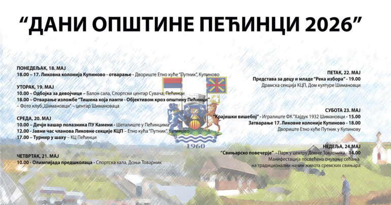 Program Dana opštine Pećinci