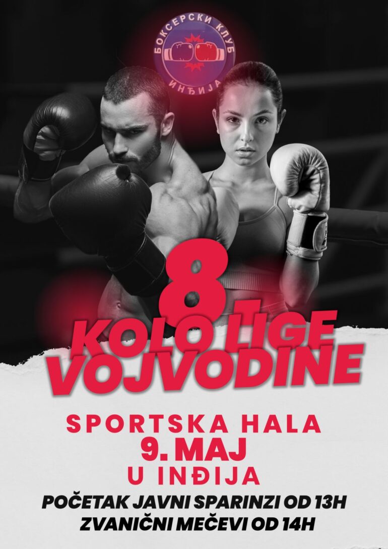 Inđija domaćin 8. kola Lige Vojvodine u boksu