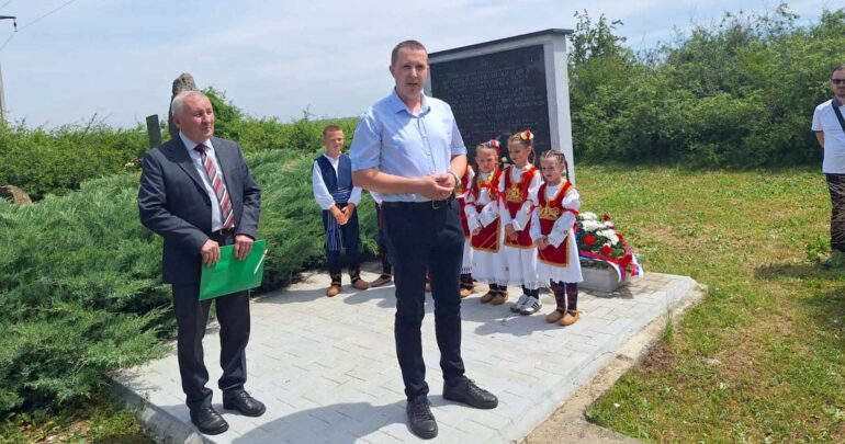 Odata počast Posavskom odredu i njegovom komandantu Kamenom